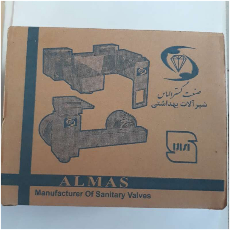 شیر روشویی صنعت گستر الماس مدل نفیس