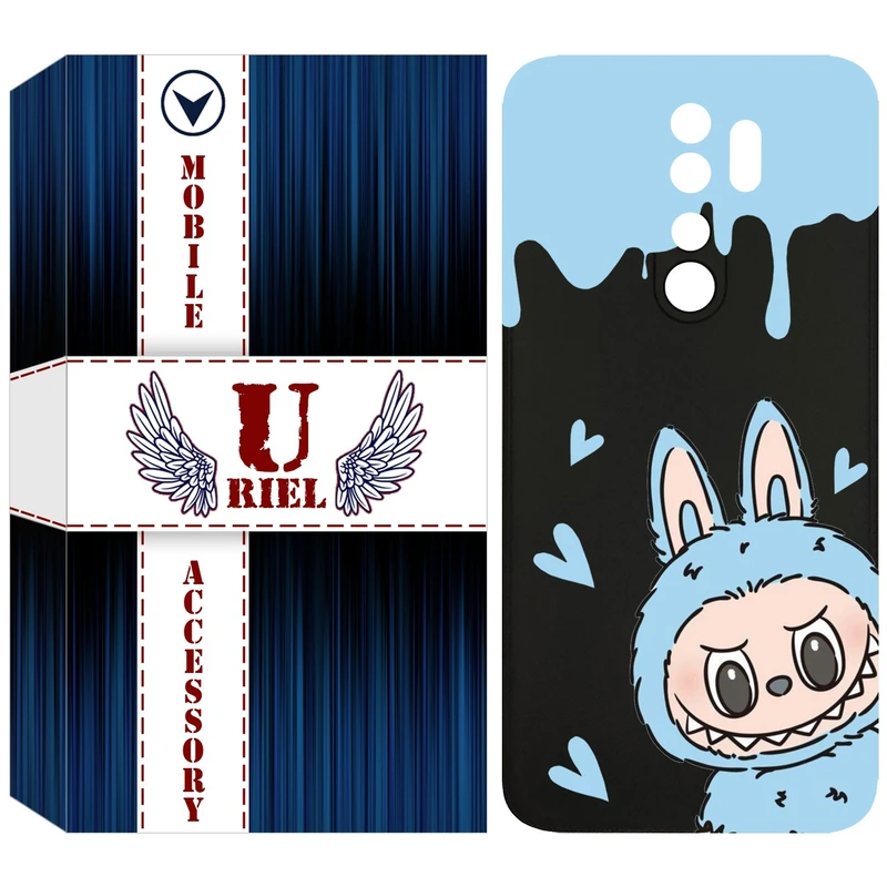 کاور یوریل قاب مدل KSH کد 131 طرح عروسک لبوبو مناسب برای گوشی موبایل شیائومی Redmi Note 8 Pro