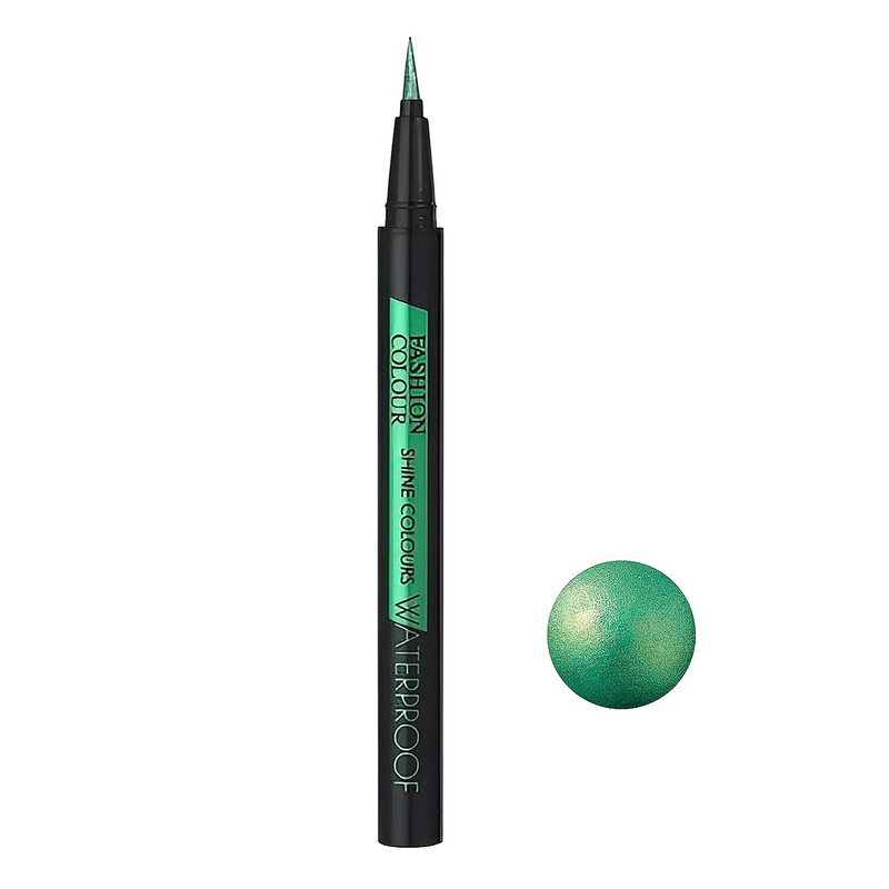 خط چشم مویی یابالان مدل متالیک رنگ سبز 