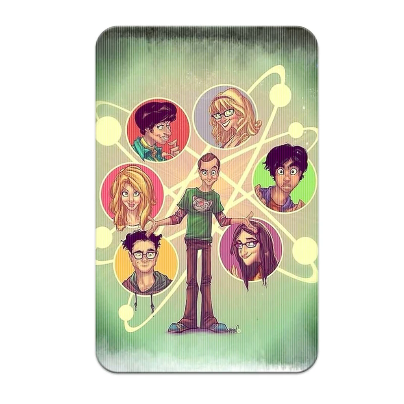 استیکر کارت پرمانه طرح big bang theory کد pm3d.664