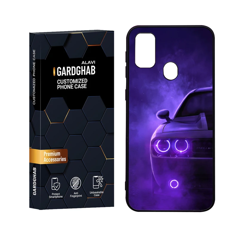 کاور گارد قاب علوی مدل Glass مناسب برای گوشی موبایل سامسونگ Galaxy M21