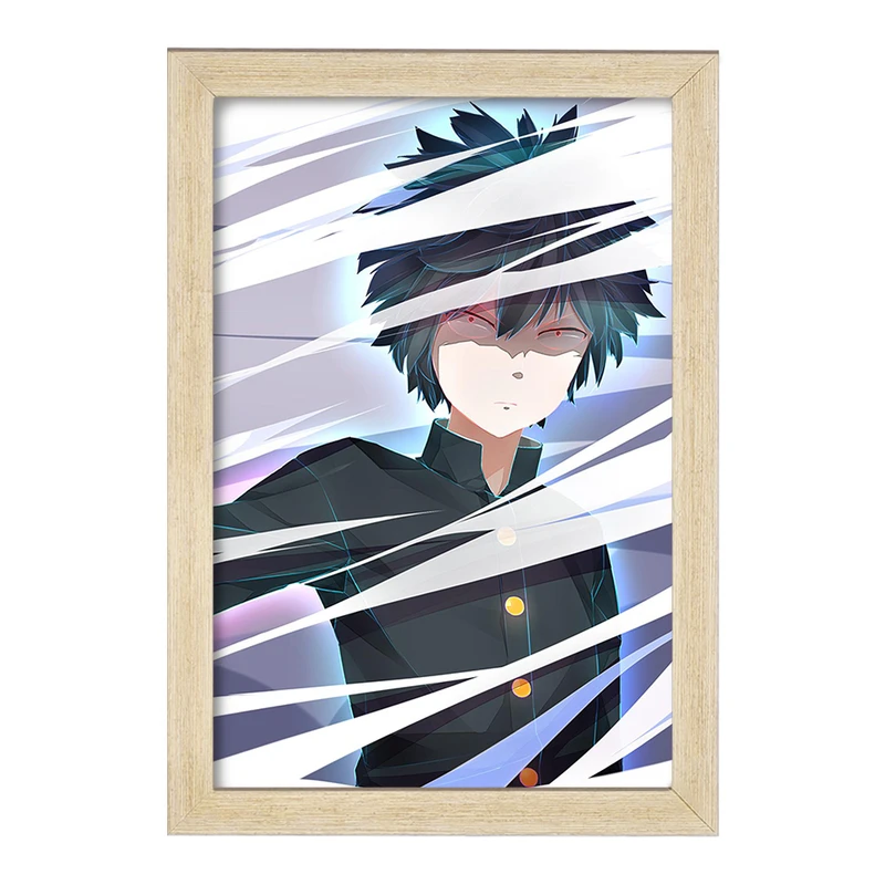 تابلو خندالو مدل ریتسو انیمه موب سایکو Mob Psycho 100 کد 24436