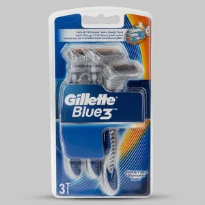 Gillette Blue 3 Blades Pack of 3