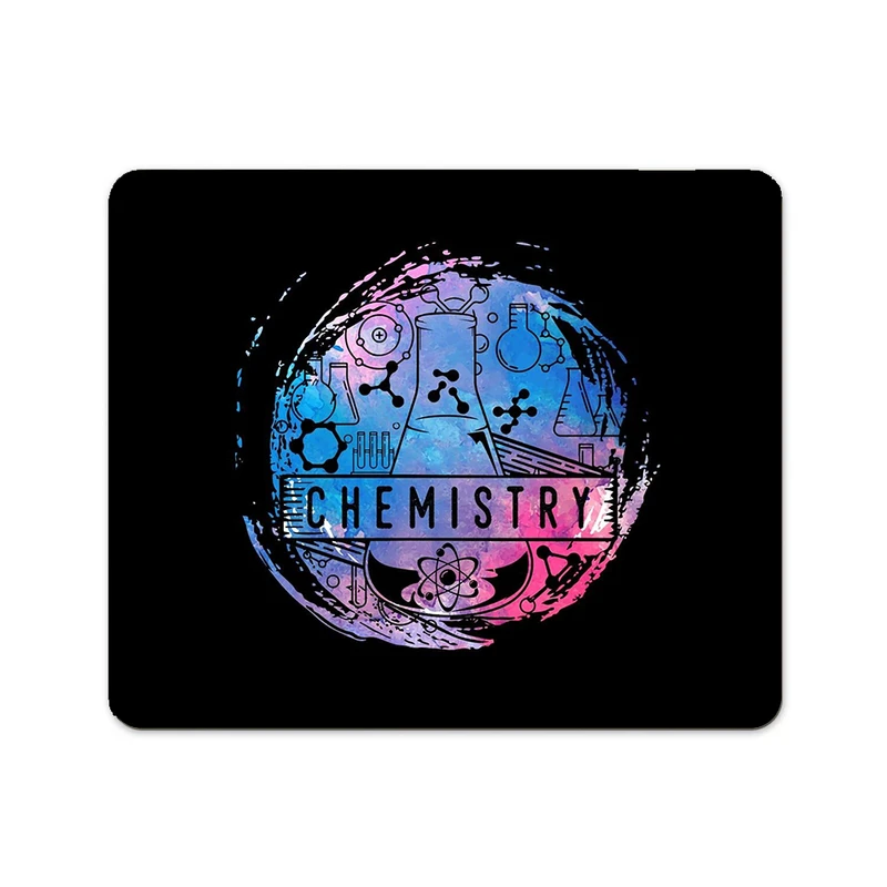 ماوس پد پاد آفرین مدل شیمی دبیرستان آزمایشگاه شیمیدان مهندس شیمی کد P655 سایز 19*24 سانتی متر