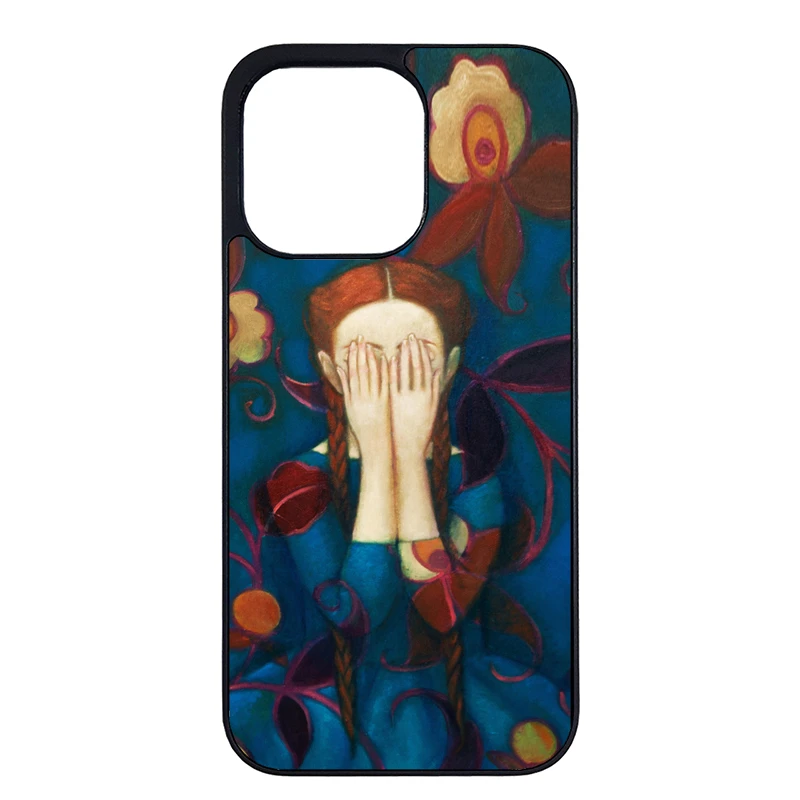 کاور گالری وبفر طرح دختر مناسب برای گوشی موبایل اپل iphone 13 pro