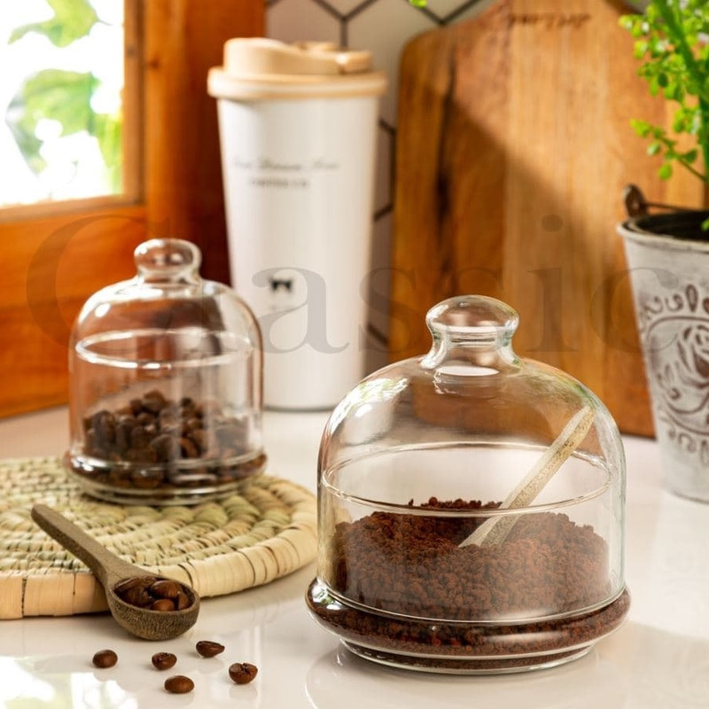 ظرف مربا و عسل مدل کلاسیک کد 1022 مجموعه دو عددی