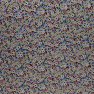 پارچه لباس مدل شانتون طرح‌ گل کد 003
