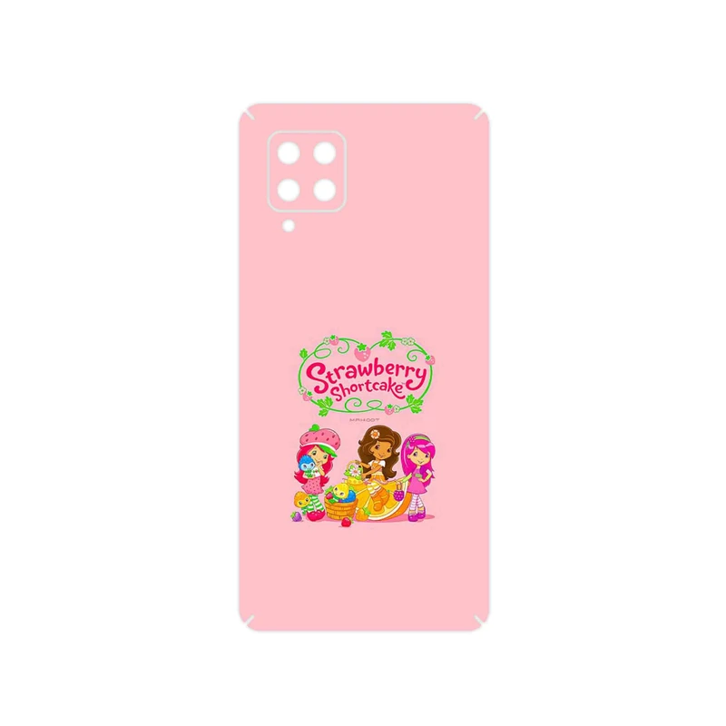 برچسب پوششی ماهوت مدل Strawberry Shortcake مناسب برای گوشی موبایل سامسونگ Galaxy A42