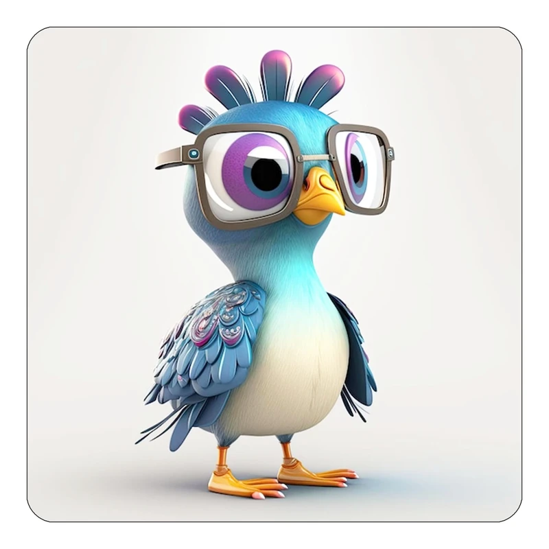 مگنت کاکتی طرح حیوانات کارتونی مدل mp28438