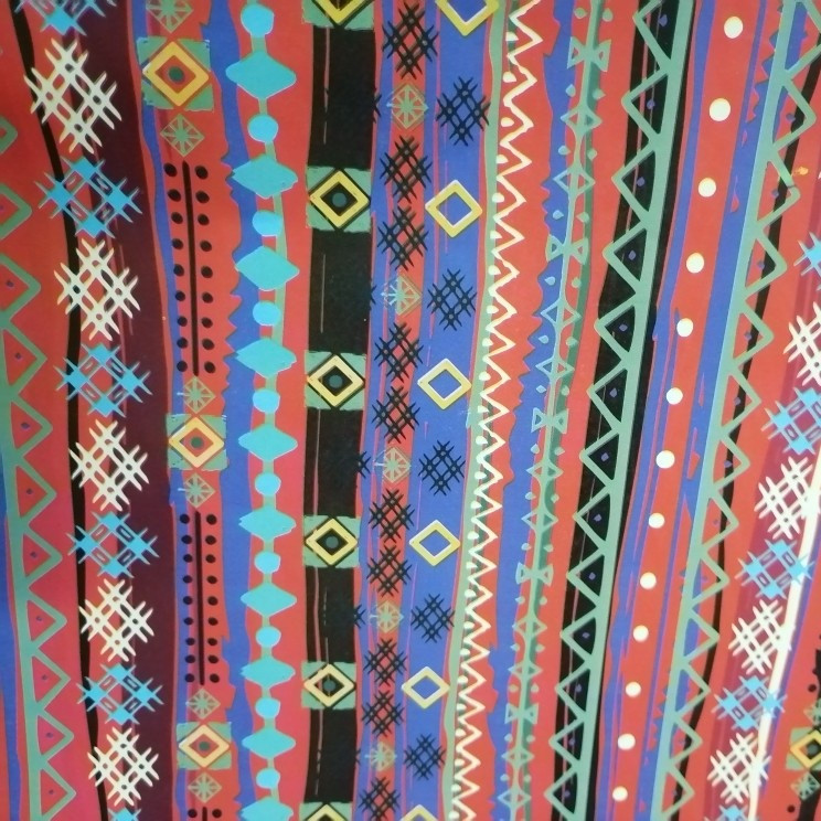 کاغذ کادو مدل جاجیم بسته 5 عددی
