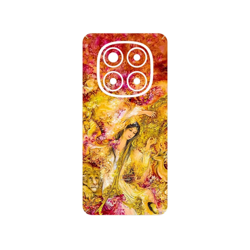 برچسب پوششی ماهوت مدل Persian miniature 1 مناسب برای گوشی موبایل شیائومی Redmi Note 14 Pro 5G