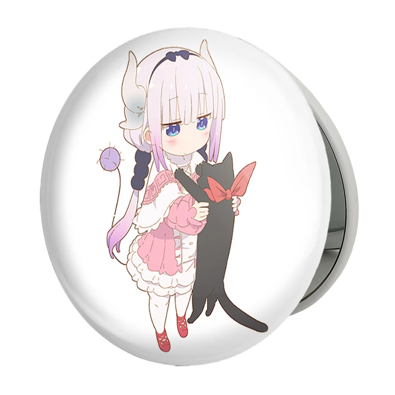 آینه جیبی خندالو طرح کانا انیمه اژدهای خدمتکار کوبایاشی مدل تاشو کد 36313