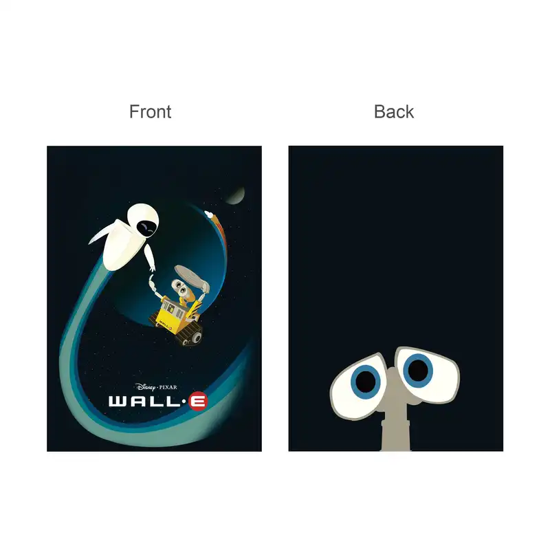 دفتر کلاسوری 100 برگ پدیده نقش مدل 26 حلقه کالکشن انیمیشن طرح والی wall.e کد 04