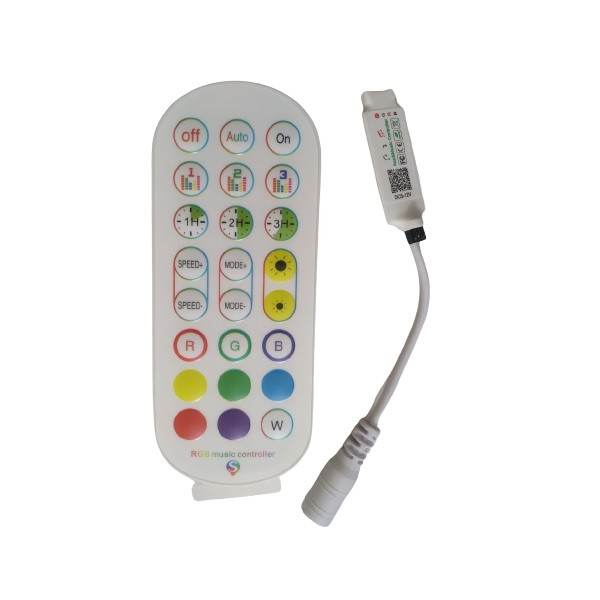 ریموت کنترل ال ای دی مدل بلوتوثی کنترل دار کد  RGB IR
