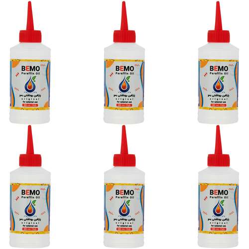 پارافین مایع بمو مدل B100 حجم 80 میلی لیتر بسته 6 عددی