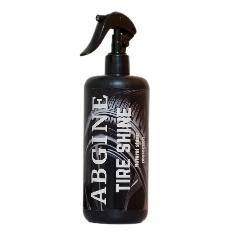 واکس لاستیک خودرو آبگینه مدل Tire Shine حجم 500میلی لیتر