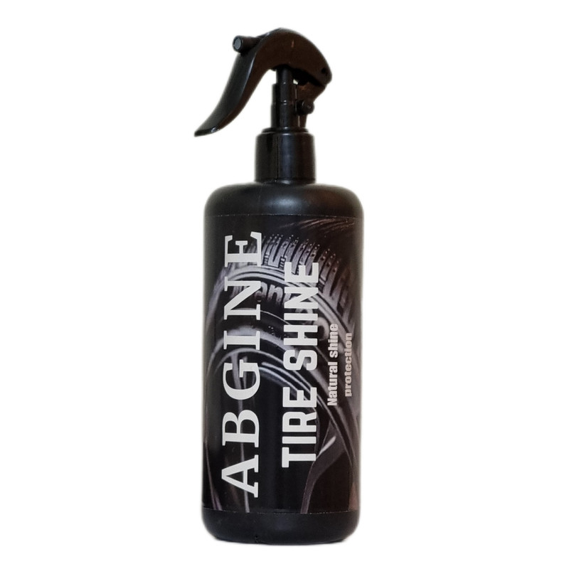واکس لاستیک خودرو آبگینه مدل Tire Shine حجم 500میلی لیتر