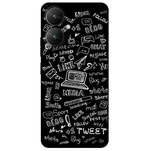 Megafone Social Media 1898 Cover For Xiaomi Poco M6