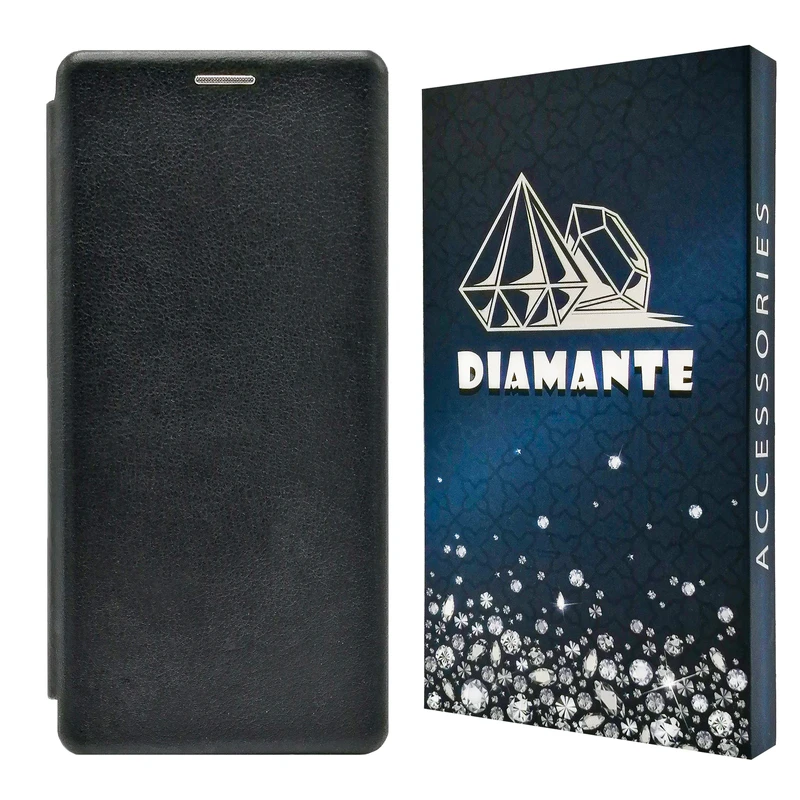 کیف کلاسوری دیامانته مدل Modest Navy مناسب برای گوشی موبایل شیائومی Poco M4 / M4 Pro 4G