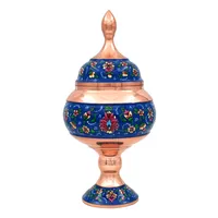 شکلات خوری میناکاری مسی طرح پرداز کد 23