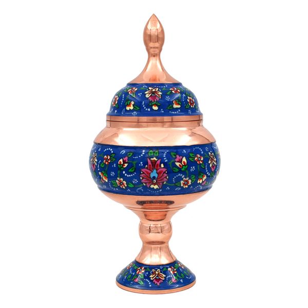 شکلات خوری میناکاری مسی طرح پرداز کد 23