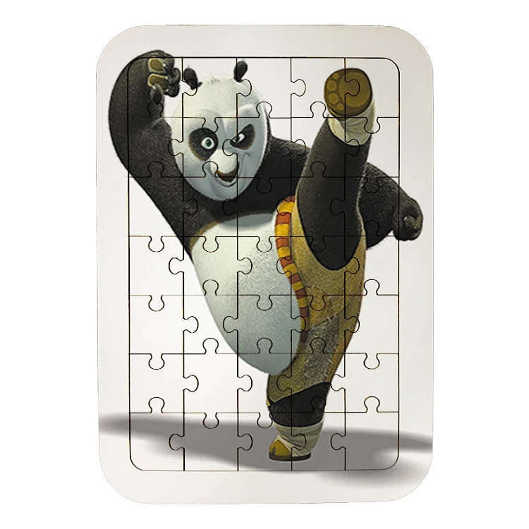 پازل 35 تکه مدل پاندا مونگ فو کار کد 40