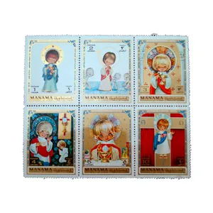 تمبر یادگاری مدل ملل کد bc-1252 مجموعه 6 عددی