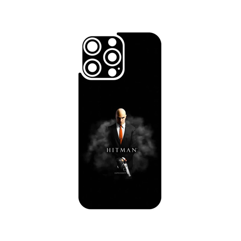 برچسب پوششی ماهوت مدل HITMAN مناسب برای گوشی موبایل اپل iPhone 16 Pro Max