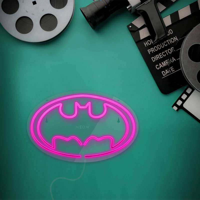 چراغ دیواری نئون دیزاین طرح Batman_PN