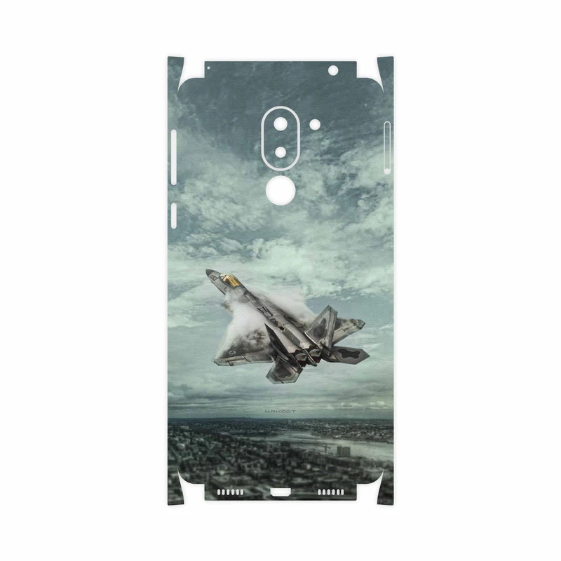 برچسب پوششی ماهوت مدل F-22 Raptor-FullSkin مناسب برای گوشی موبایل آنر 6X