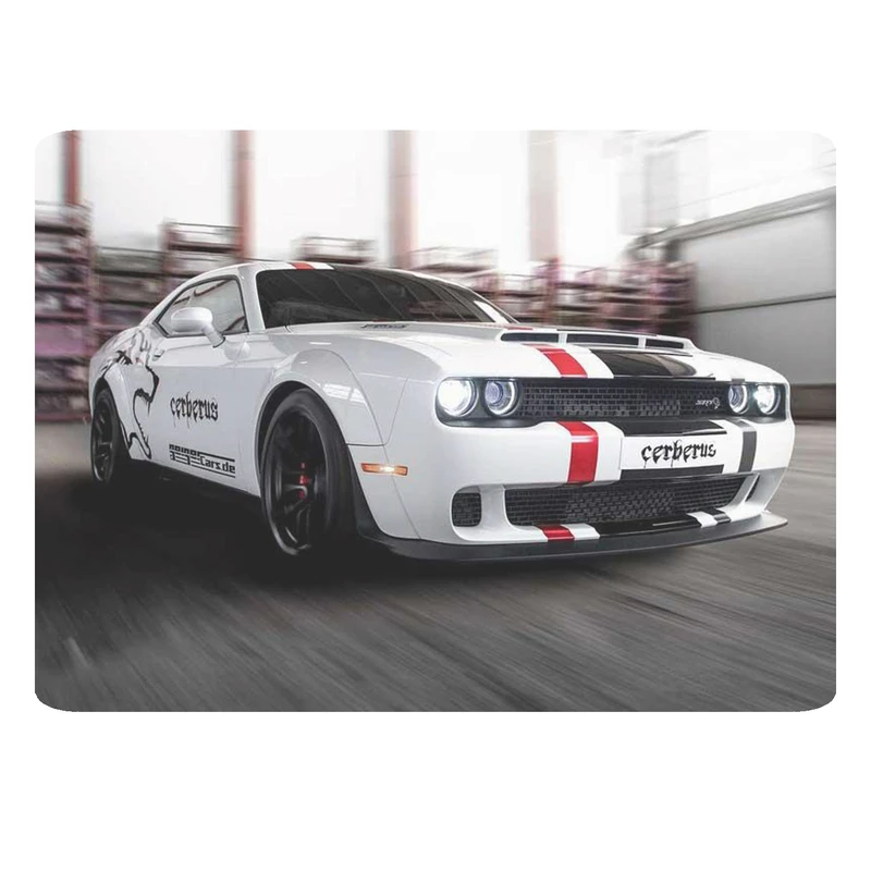 ماوس پد مدل KM 6 ماشین