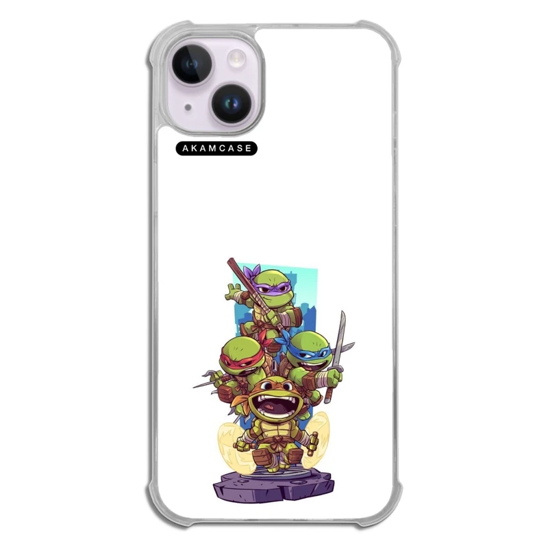 کاور آکام مدل AMC-WTA14PLUS-NINJA TURTLES17 مناسب برای گوشی موبایل اپل iPhone 14 Plus