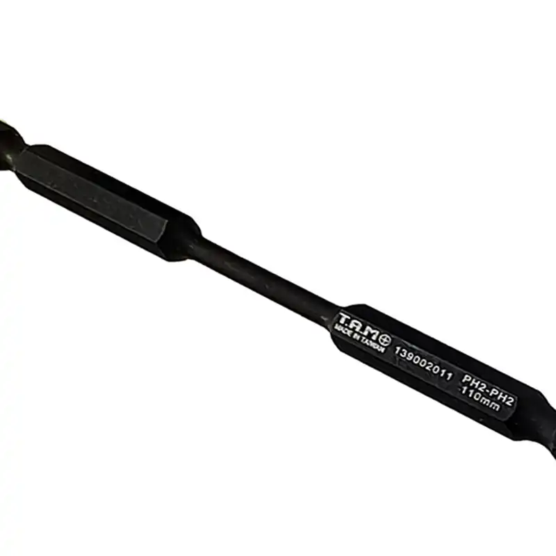 سری پیچ گوشتی دو سر چهار سو تام مدل HT - 001100 سایز 110 میلی متر