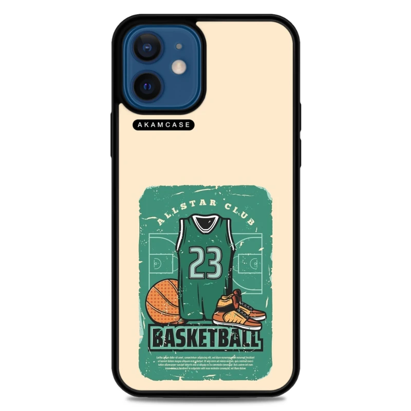 کاور آکام مدل AMC-WA12M-BASKETBALL12 مناسب برای گوشی موبایل اپل iPhone 12 Mini
