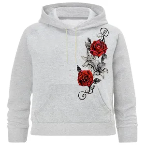 هودی دخترانه مدل گل کد M 119