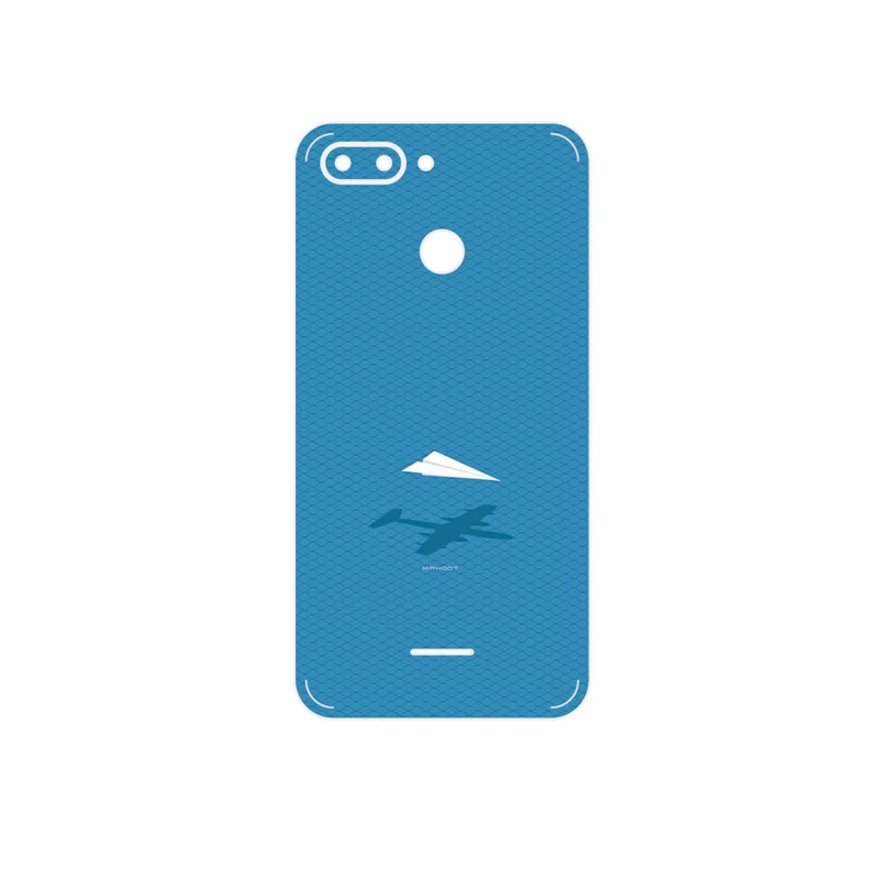 برچسب پوششی ماهوت مدل Minimal Paper Airplane مناسب برای گوشی موبایل شیائومی Redmi 6