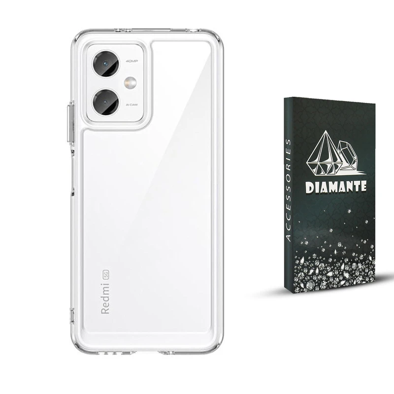 کاور دیامانته مدل Nahid Navy مناسب برای گوشی موبایل شیائومی  Redmi12 4G