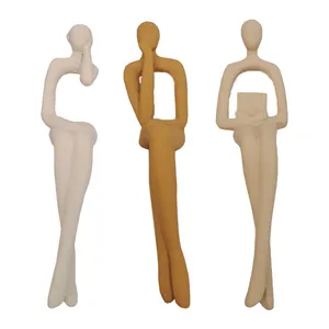 دکوری مدل آدمک لبه نشین مجموعه 3 عددی