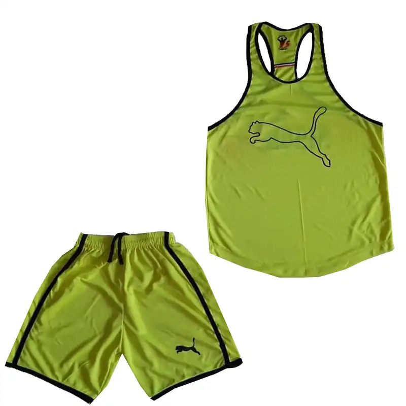 ست تاپ و شلوارک ورزشی مردانه مدل vs023