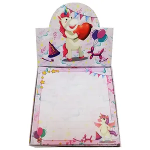 کاغذ یادداشت مدل یونیکورن کد 9 kg بسته 200 عددی