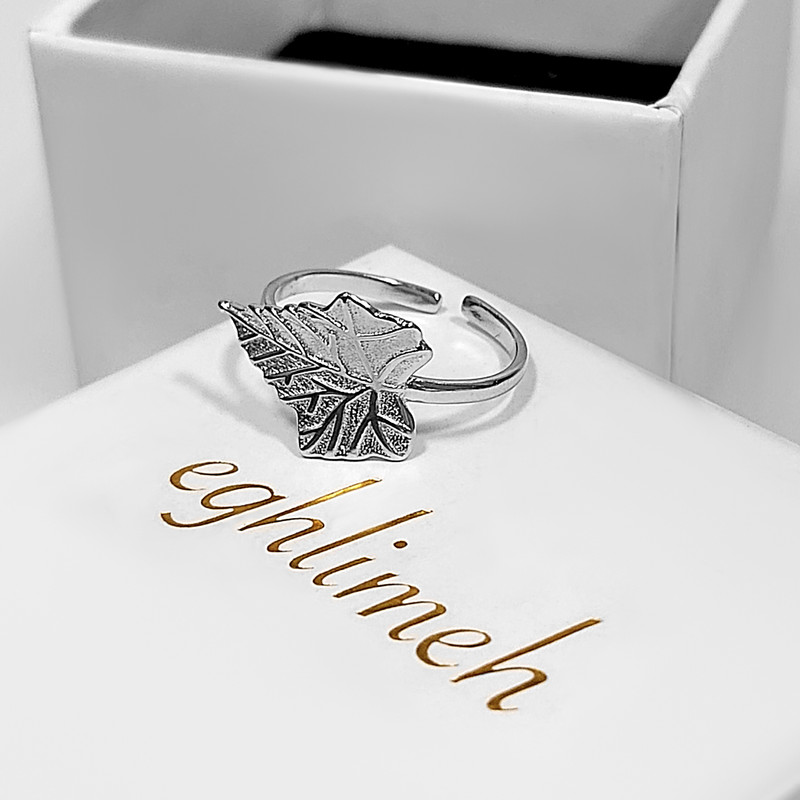 انگشتر نقره زنانه اقلیمه کد AN98 انگشتر نقره زنانه اقلیمه کد AN98