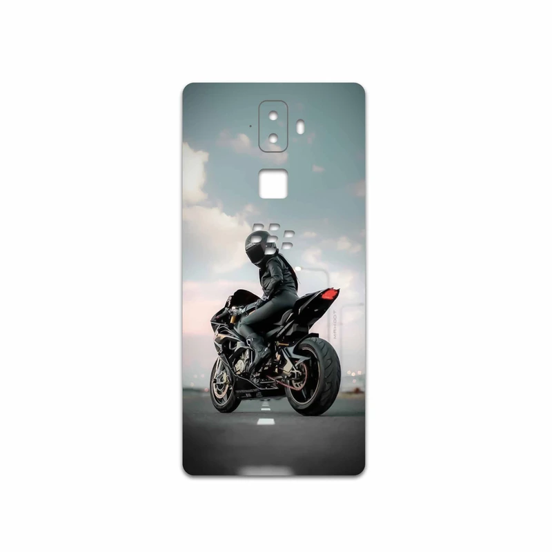 برچسب پوششی ماهوت مدل Motorcycling مناسب برای گوشی موبایل بلک بری Evolve