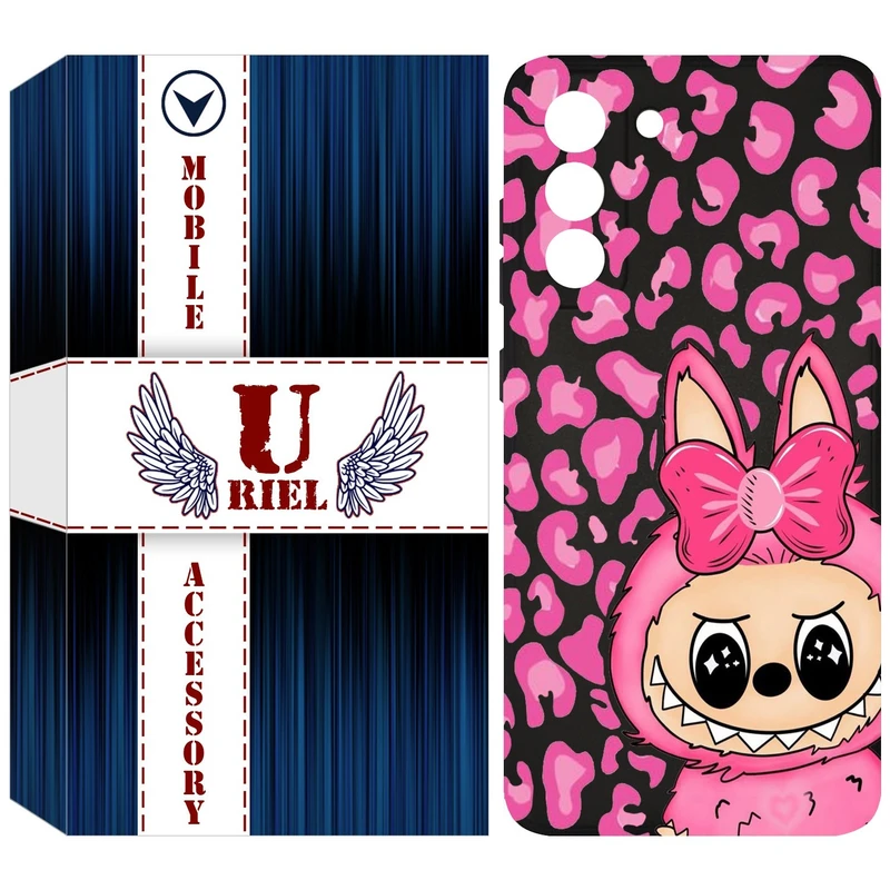 کاور یوریل مدل KSH کد 107 طرح عروسک لبوبو مناسب برای گوشی موبایل سامسونگ Galaxy S21 FE 5G