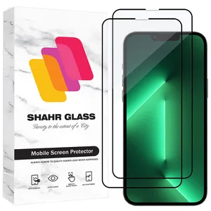 Shahr Glass FUL2 Screen Protector For Apple iPhone 13 Pro / iPhone 13 / iPhone 14 Pack Of 2