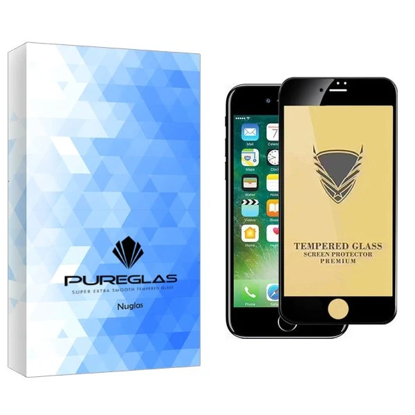 محافظ صفحه نمایش پیور گلس مدل NueGlas OG مناسب برای گوشی موبایل اپل iPhone 7