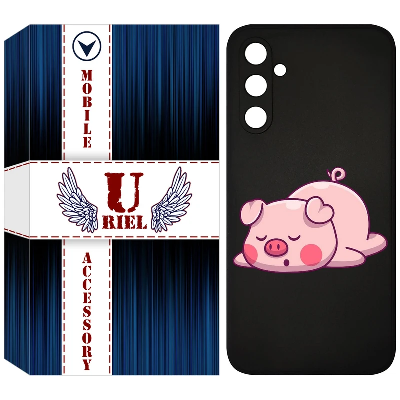 کاور یوریل قاب مدل KSH کد 42 طرح پیگی مناسب برای گوشی موبایل سامسونگ Galaxy S23 FE