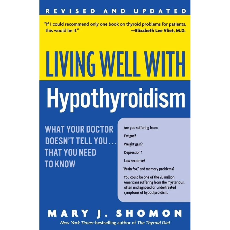 کتاب Living Well with Hypothyroidism اثر Mary J. Shomon انتشارات William Morrow