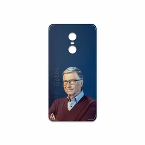 MAHOOT Bill Gates Cover Sticker for Xiaomi Redmi Note 4X