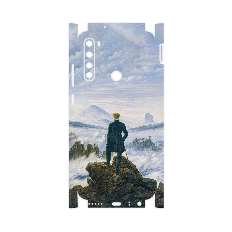 برچسب پوششی ماهوت مدل Wanderer above the Sea of Fog-FullSkin مناسب برای گوشی موبایل شیائومی Redmi Note 8 2021