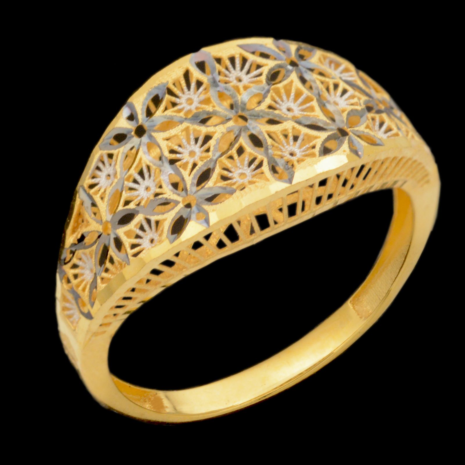 انگشتر طلا 18 عیار زنانه طلای مستجابی مدل 670157 -  - 1